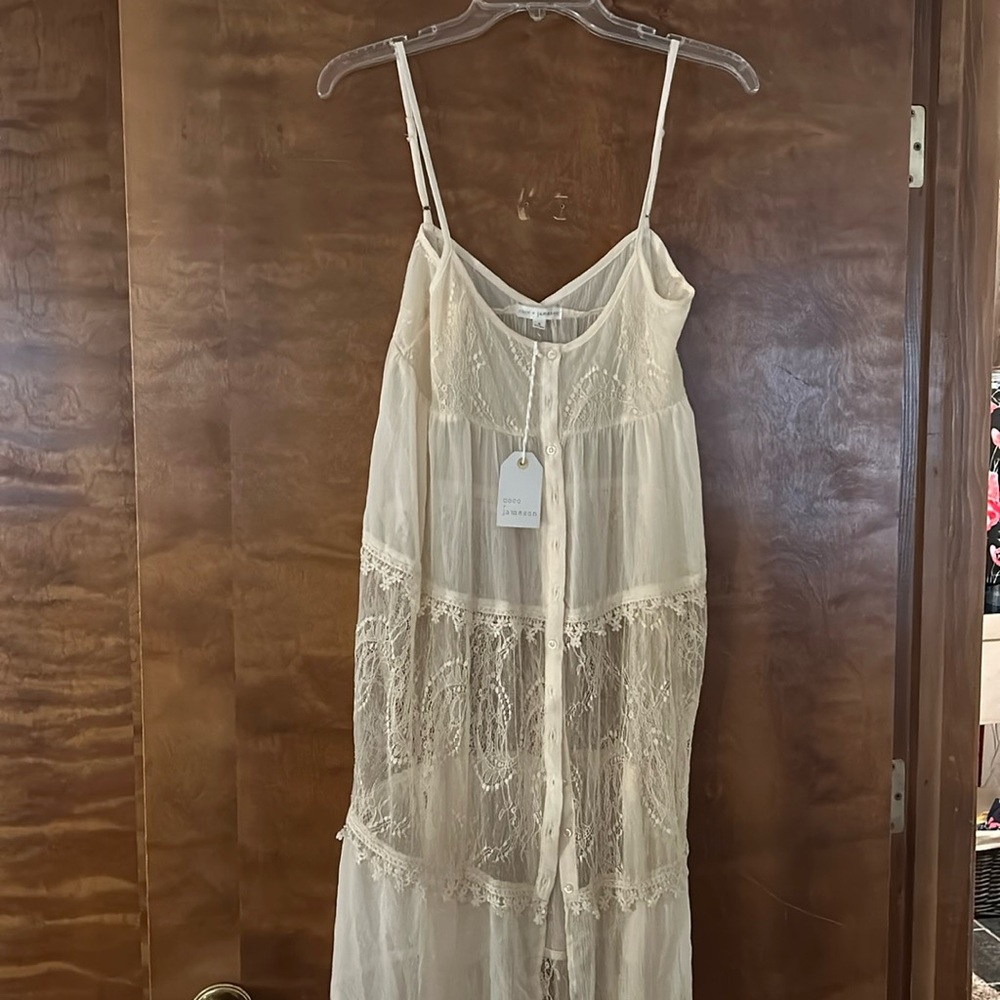 Coco + Jameson sheer dress